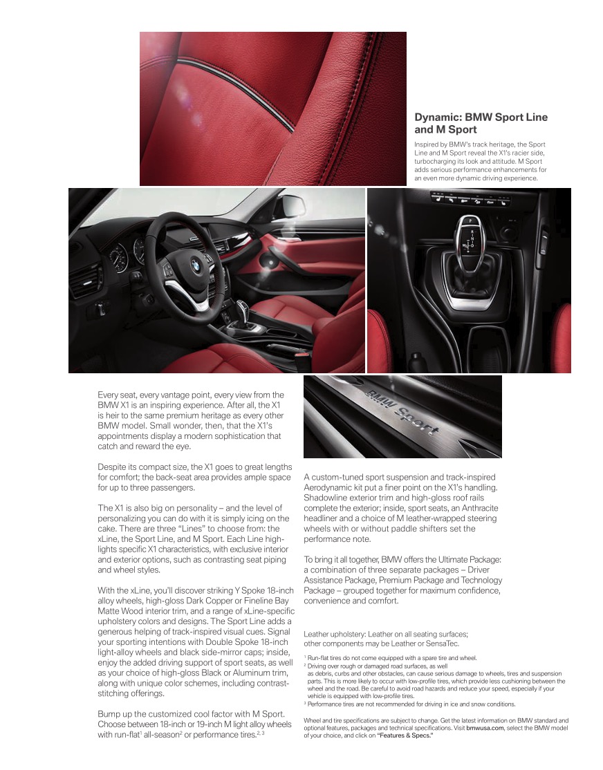2015 BMW X1 Brochure Page 16